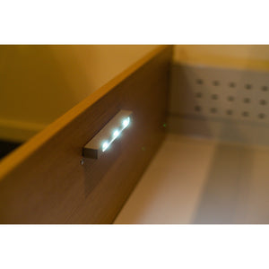Smartwares LED-Schrankleuchte mit Vibrationssensor - Kabellos, batteriebetrieben - 26 cm