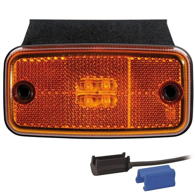 LED-Begrenzungsleuchte gelb | 12-24V | 50cm Kabel |