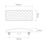 LED Begrenzungsleuchte weiß 12/24V 2-PIN