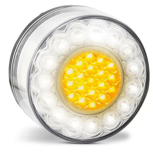 Ronde LED Knipperlicht/Markeringslicht 12V | 80AW12