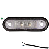 Grüne LED-Begrenzungsleuchte | 12-24V | 50cm Kabel |