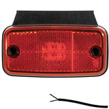 Rote LED-Begrenzungsleuchte | 12-36V | 50cm Kabel |