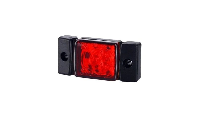 Rote LED-Begrenzungsleuchte | 12-24V | 50cm Kabel | MV-4140R