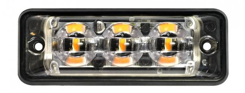 LED Flasher 3 LEDs | Ultra-flat slimline | blue | 10-30V | SSLED3DVB