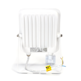 Outdoor lamp white with IR motion sensor | LED 50W~4700Lm=500W spotlight | cool white 4000K | waterproof IP65