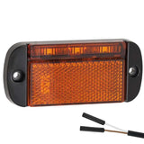 LED-Begrenzungsleuchte gelb | 12-24 V | 2-poliger Stecker | 44AMEB2P