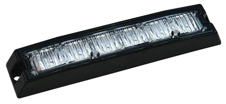 R65 Slimline LED Flash | 6 LEDs | Amber | 10-30v | SLED6DVAR65