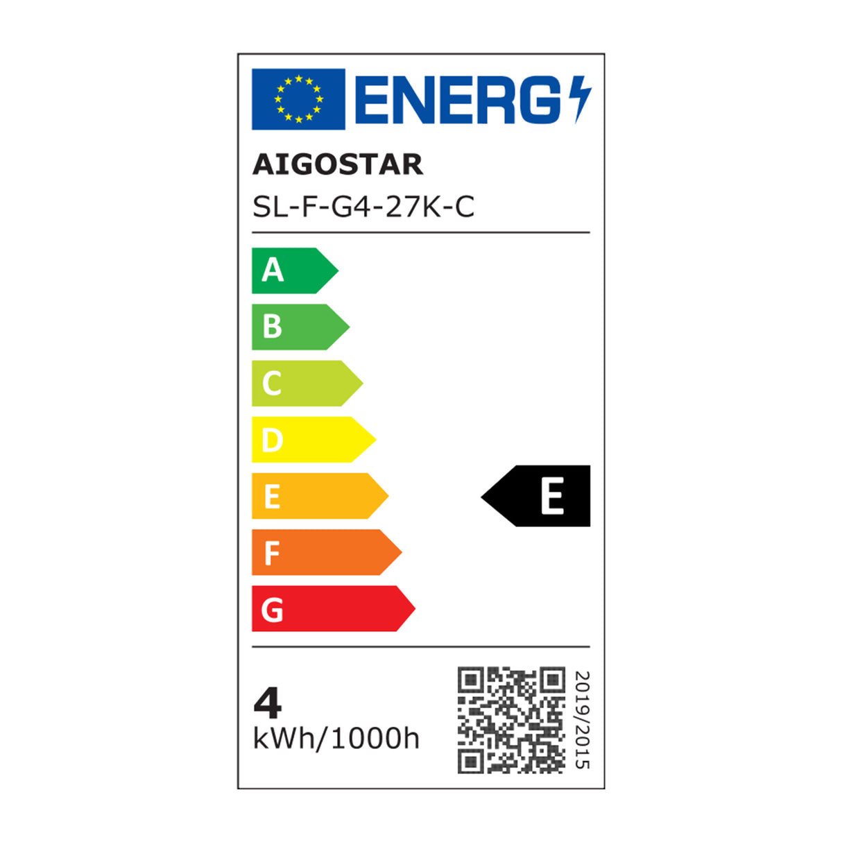 Kogellamp E14 2 stuks warmwit | G45 LED 4W~470Lm=40W | 2700K 230V