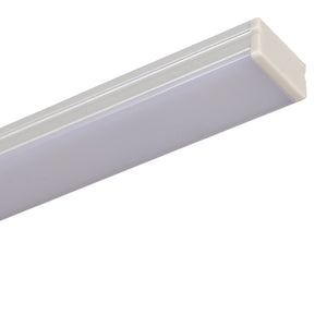 LED-Kabelkanal Aluminium - Weiß - 800mm - Treppenbeleuchtung - 15 Stück