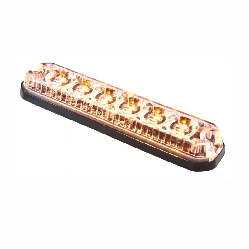 LED R65 heavy duty flash 6-LED Amber | 12-24v | HDR656DVA