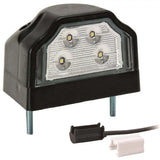LED Kennzeichenleuchte | 12-36V | mit 1,5mm2 Stecker | M10KV-120