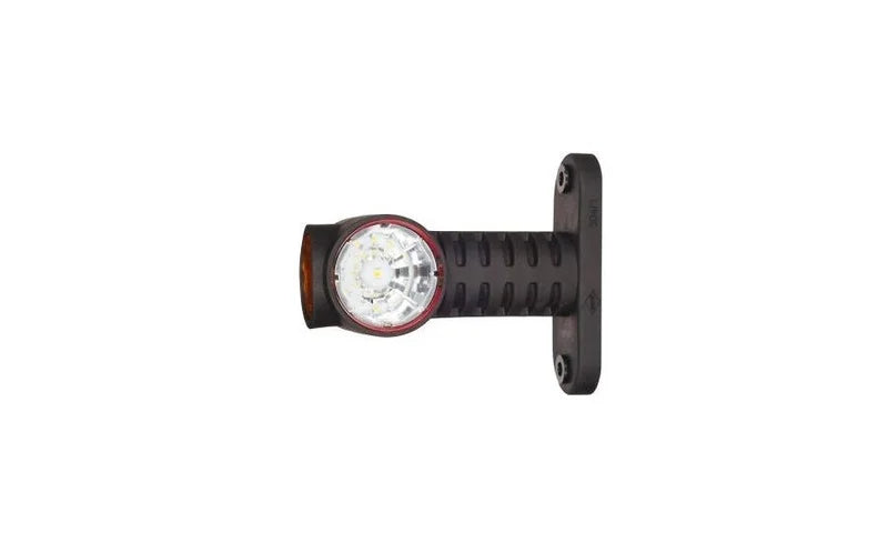 LED Seitenmarkierungsleuchte rot/weiß/gelb | 12-24V | 50cm Kabel | MB-4830RWA