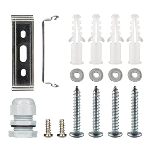 CONFEZIONE DA 2 - Plafoniera doppia LED per tubi TL LED's Light 120 cm - Completa di 2 tubi TL LED da 120 cm - 4320lm