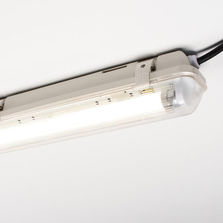 LED-Leuchte TL, 2100 Lumen, 14 W, Kaltweiß, Bewegungsmelder, IP65 wasserdicht, 120 cm, 2er-Pack