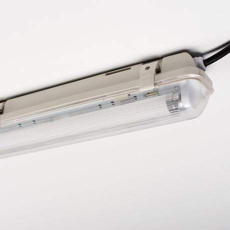 LED-Leuchte TL, 2100 Lumen, 14 W, Kaltweiß, Bewegungsmelder, IP65 wasserdicht, 120 cm, 2er-Pack