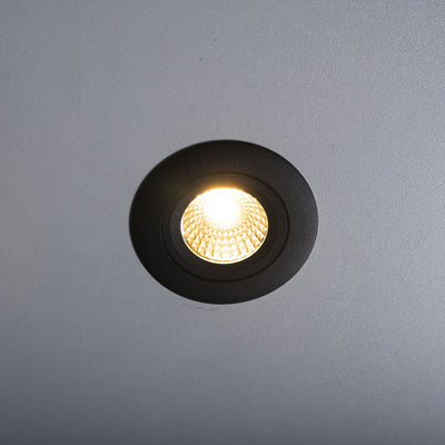 LED's Light Pro LED Inbouwspot Zwart - DimToWarm - Ø 68mm - Kantelbaar - Warm wit licht - CRI95- Dimbaar