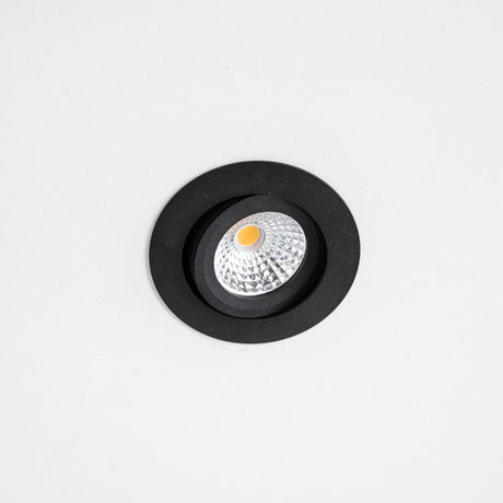 Reflektor wpuszczany LED 350 lumenów - 5,5W - DimToWarm 2700-2000K - Ø68mm - Uchylany - Ściemnialny - CRI95 - IP44 - 3 sztuki