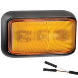 LED-Begrenzungsleuchte gelb | 12-24 V | 2-poliger Stecker | 58AM-1E2P