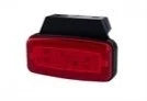 Rote LED-Begrenzungsleuchte mit Halterung | 12-24V | 50cm Kabel | MV-4950R