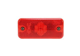 LED-Begrenzungsleuchte rot | 24V | 2-PIN AMP-Stecker JPT | 198640