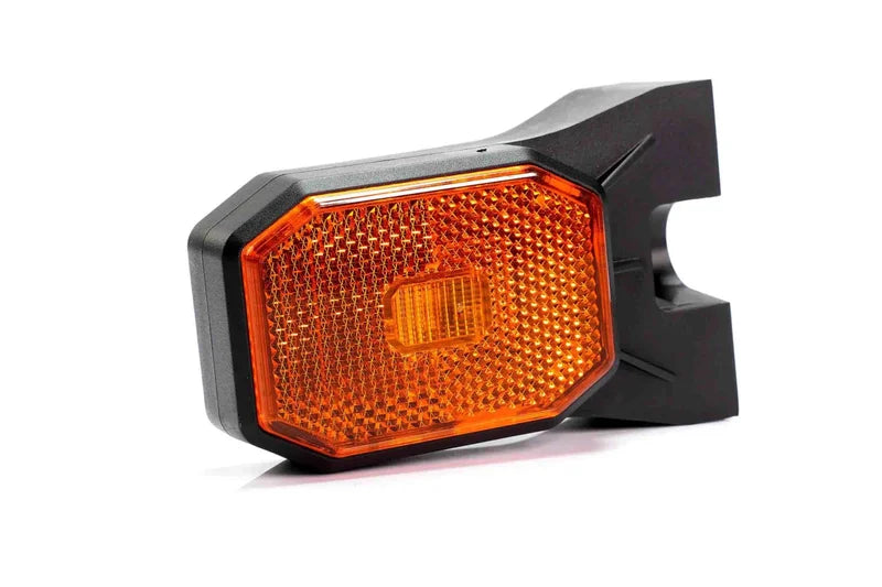 LED-Begrenzungsleuchte gelb | 12-24V | Schiebestecker | MV-5750A