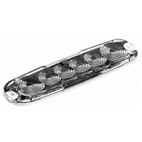 Slimline-LED-Blitz | R65 | 6 LEDs | bernsteinfarben | 10–30 V | LPR656DVA