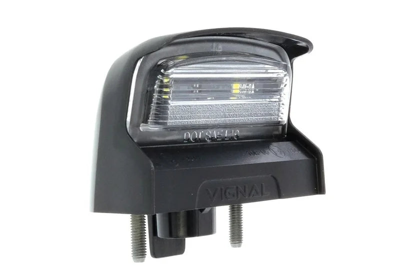 LED license plate lamp 12/24V built-in 2-pin SuperSeal | 199040