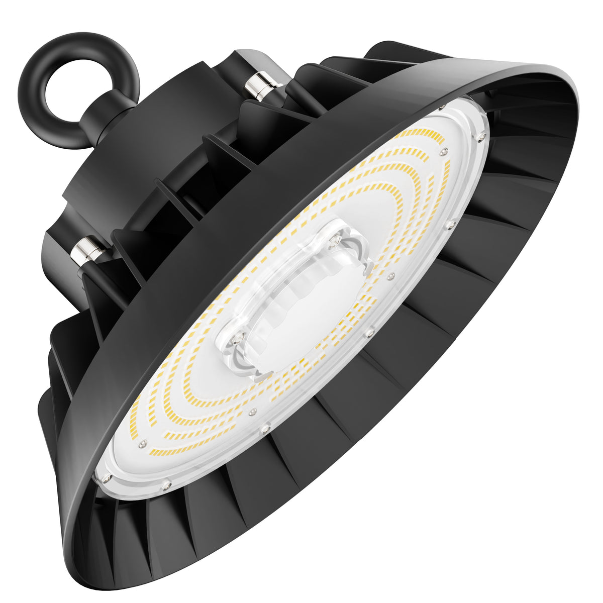 UFO LED Highbay 100W 14000lm - Warmwit 3000K - Bewegingssensor - Dimbaar 0-10V - IP65 - 230V