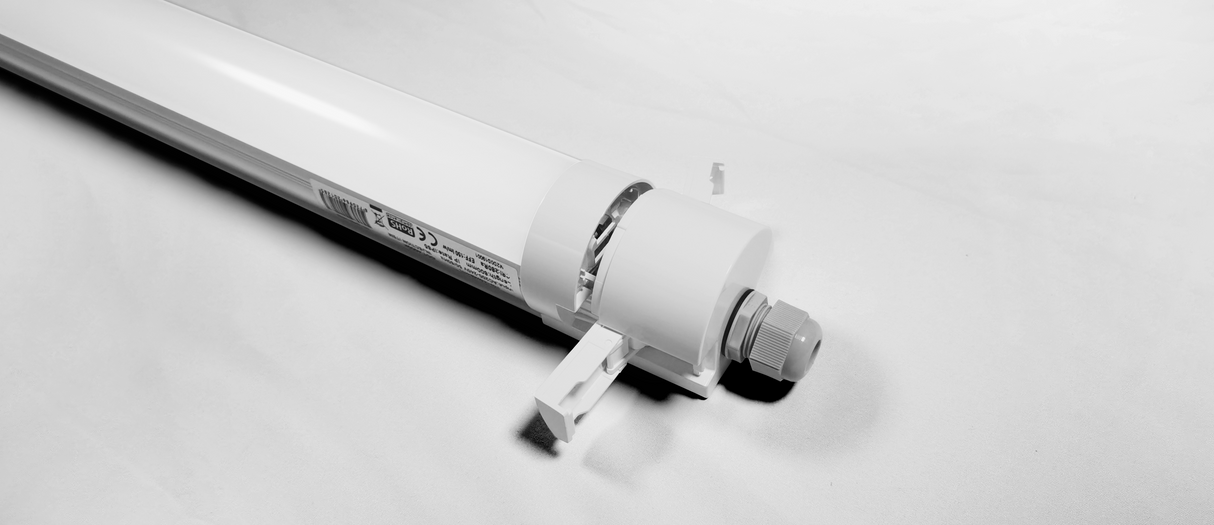 LED Tri-proof Armatuur 1200mm 5400lm 20W-36W - Koelwit 4000K - Koppelbaar - IP65 IK10 - 9 stuks - 230V