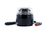 LED R65 Rundumleuchte gelb/transparent 12/24V Magnethalterung, einzeln | D14754