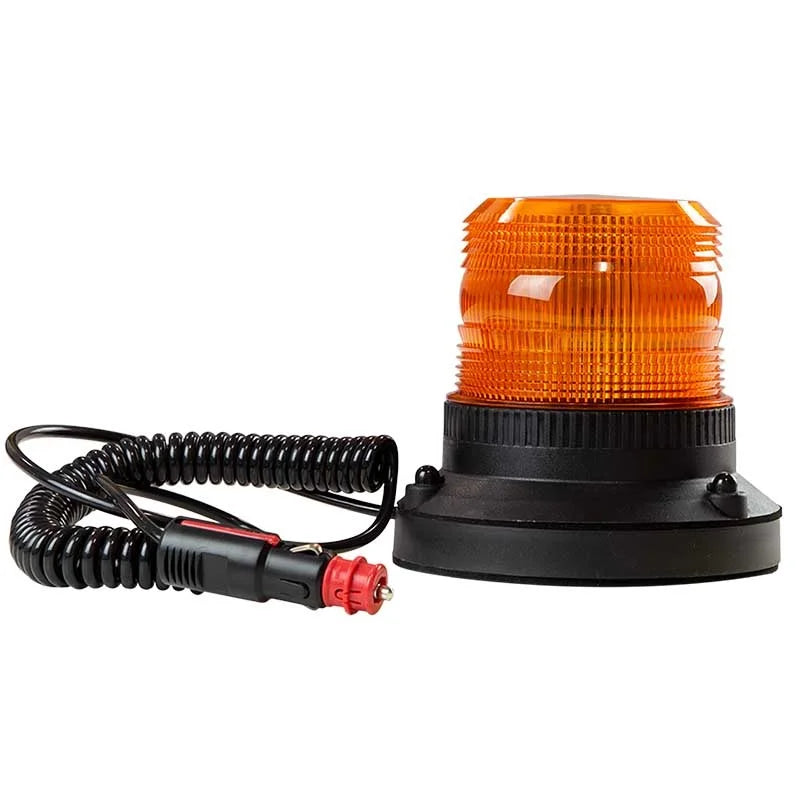 LED-Rundumleuchte gelb | 12-24V | Magnet ECCOLED | R65 | EB5017A 
