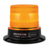 ALU LED Flits Zwaailamp Amber R65 10/30V