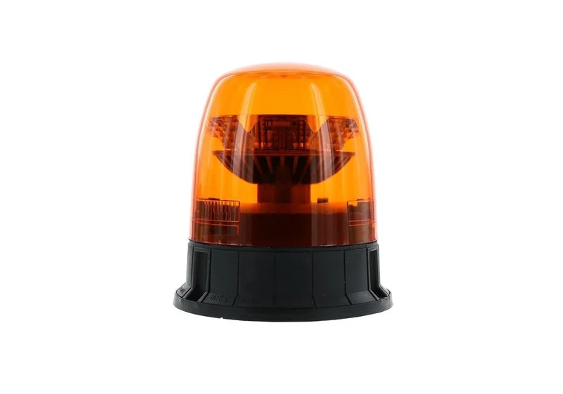 LED R65 Rundumkennleuchte gelb 12/24V 3-Schraubenbefestigung, drehbar | D14482