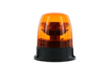 LED R65 Rundumkennleuchte gelb 12/24V 3-Schraubenbefestigung, drehbar | D14482