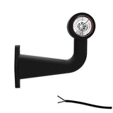 Links | LED-Breitenleuchte mit abgewinkeltem Griff | 12-24V | 20cm Kabel | M10BV-601RW