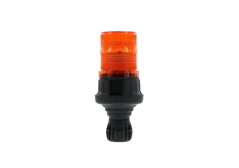 LED Rundumleuchte gelb 12/24V Flexi DIN, Doppelblitz | D14453