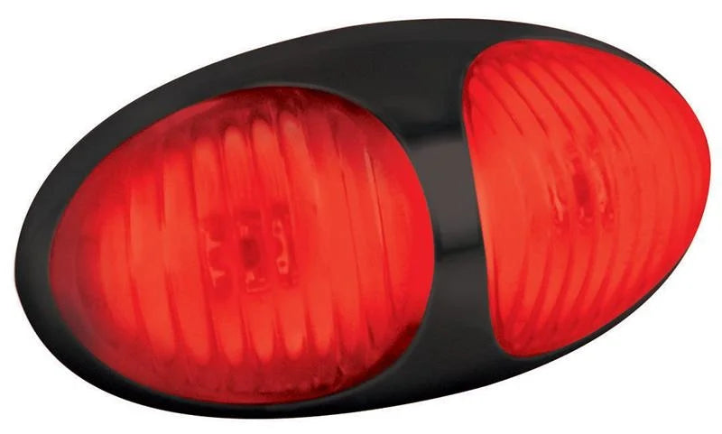 Rote LED-Begrenzungsleuchte | 12-24V | 10cm Kabel | 37RM2P