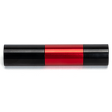 Zaklamp rood zwart aluminium behuizing |  1x AA batterij (exclusief)  - 120° 86m 47Lm