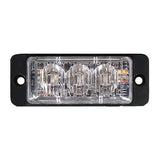 LED-Blitz 3 LEDs | R65 | ultraflach | bernsteinfarben | 10–30 V |