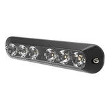 LED-Blitz 6-LED | R65 | bernsteinfarben | 12-24 V | ED3705A 
