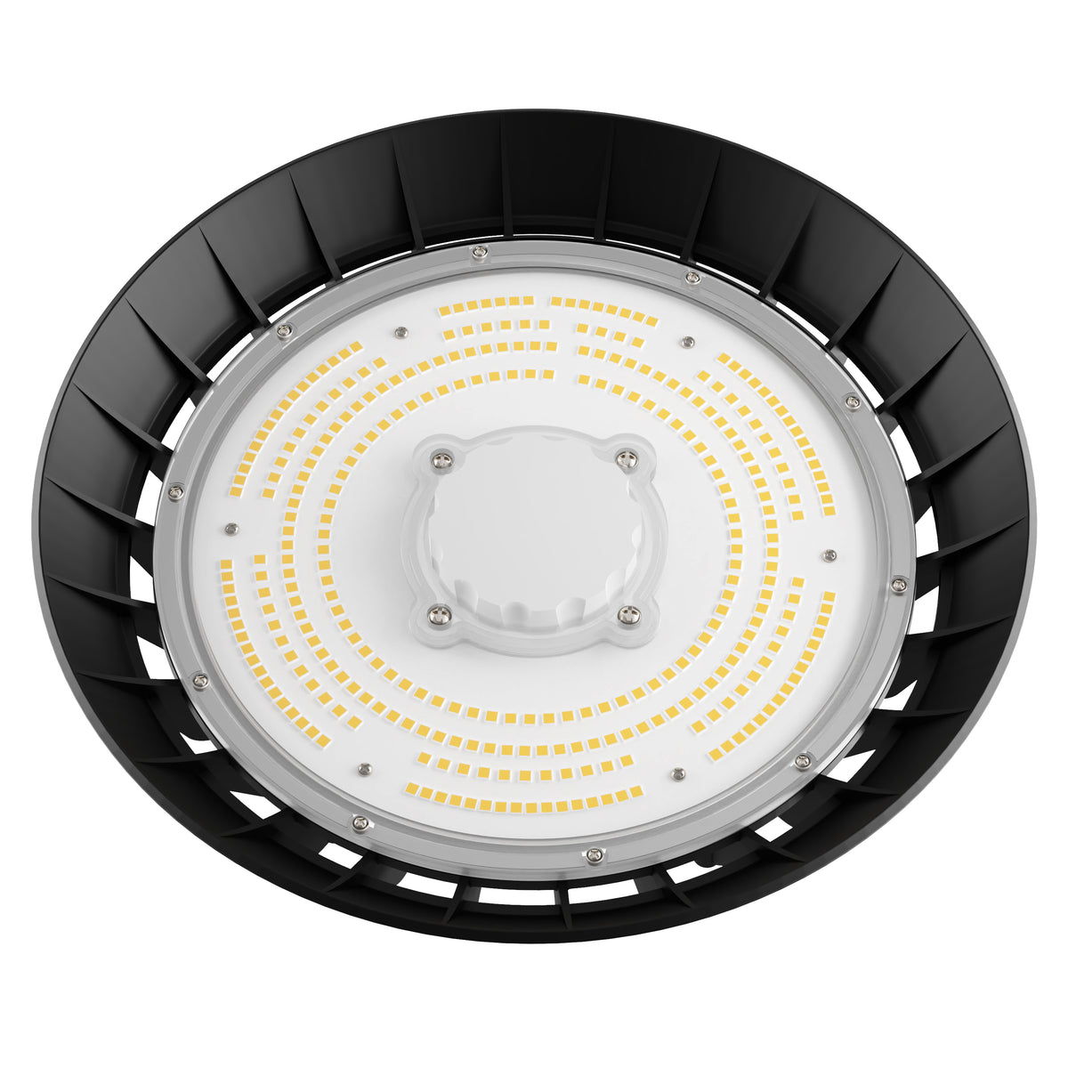 UFO LED Highbay 100W 14000lm - Warmwit 3000K - Bewegingssensor - Dimbaar 0-10V - IP65 - 230V