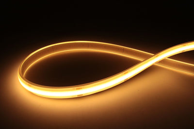 COB LEDstrip warmwit 2700K 5 meter, 24V DC, 8W/m, 320 LED's/m, IP20, dimbaar