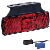 LED Begrenzungsleuchte rot | 12-24V | 0,75mm² Stecker | M10MV-160R