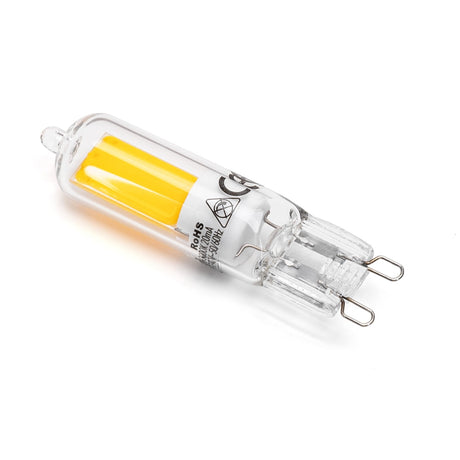 G9 bulb - 5 pieces - LED 2.2W - warm white 3000K - replaces 25W halogen - 250 lumens