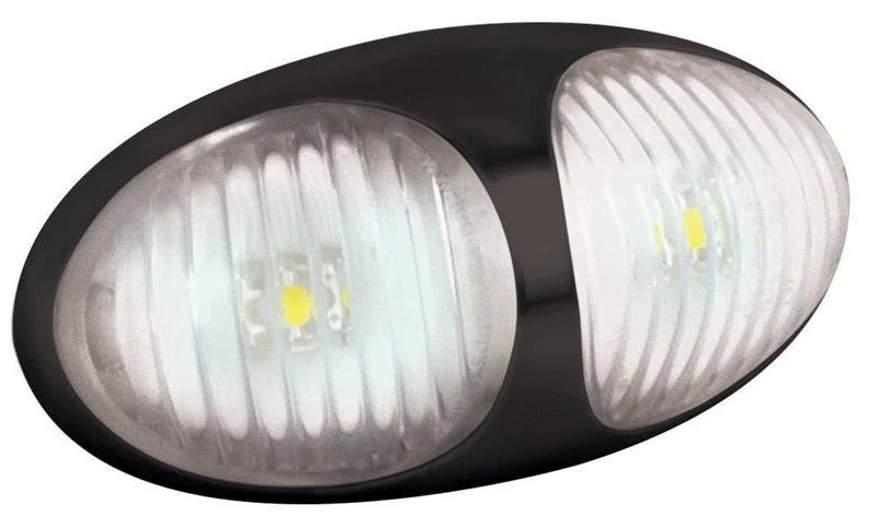 LED-Begrenzungsleuchte weiß | 12-24V | 2-PIN-Anschluss | 37WM2P