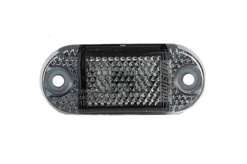 LED Begrenzungsleuchte dunkel/weiß 12-24V 15cm Kabel | MV-6200DW