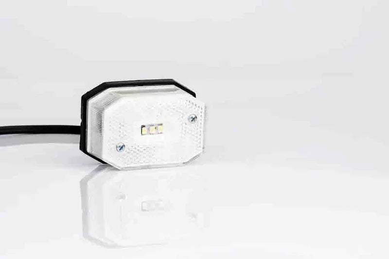 LED-Begrenzungsleuchte weiß | 12-24V | 50cm Kabel | MV-2700W
