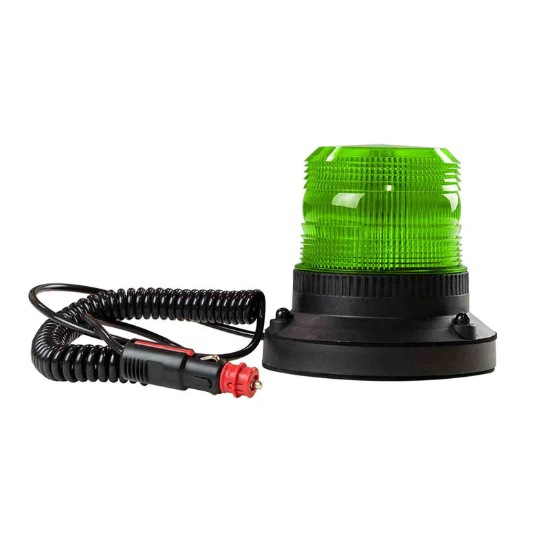 Grüne LED-Rundumleuchte | 12-24V | R65 | ECCOLED-Magnet | EB5004G 