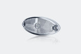 Oval white LED marker light | 12-24V | 50cm cable | MV-5800W