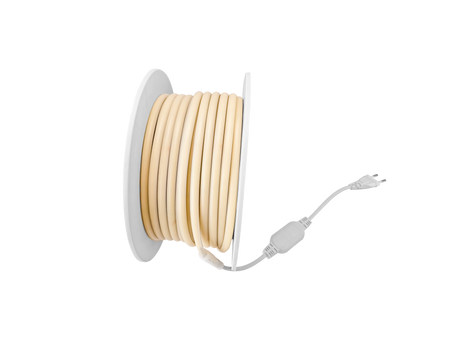 COB LED Lichtslang 230V - Warmwit 3000K - 10W/m - 1000lm/m - IP65 - Snijbaar - 50m rol